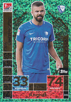 Lukas Hinterseer VfL Bochum 1848 2018/19 Topps MA Bundesliga Hattrick Held #341